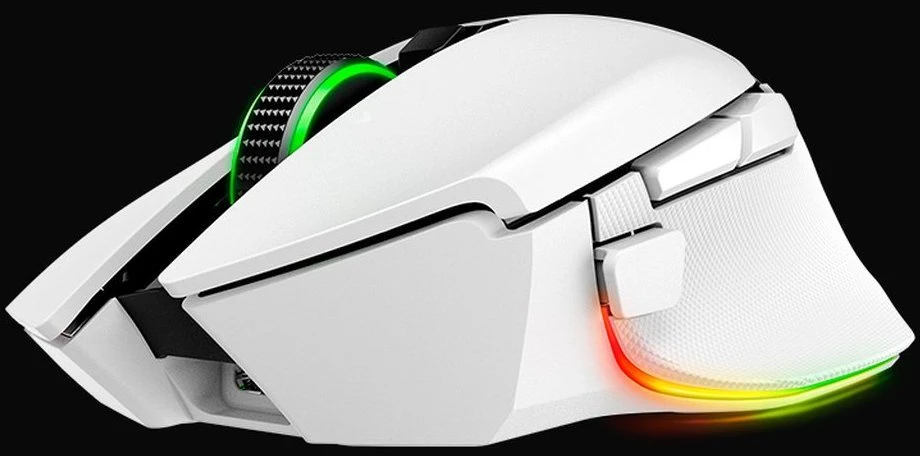 Razer | Pelė žaidimams | Basilisk V3 Pro 35K | Optinė pelė | Wireless | Baltas | Yes