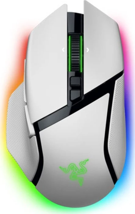 Razer | Pelė žaidimams | Basilisk V3 Pro 35K | Optinė pelė | Wireless | Baltas | Yes