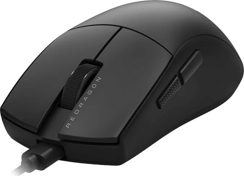 Pelė Myszka žaidimams Redragon M724 su laidu 12400 dpi optinė juoda