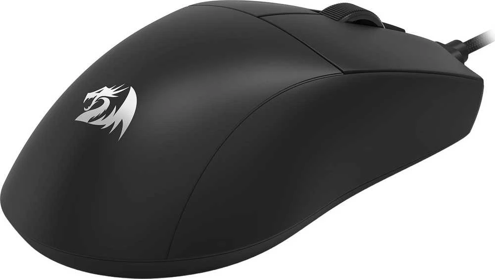 Pelė Myszka žaidimams Redragon M724 su laidu 12400 dpi optinė juoda