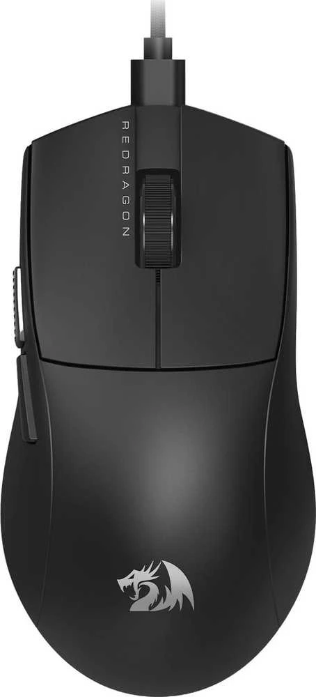 Pelė Myszka žaidimams Redragon M724 su laidu 12400 dpi optinė juoda