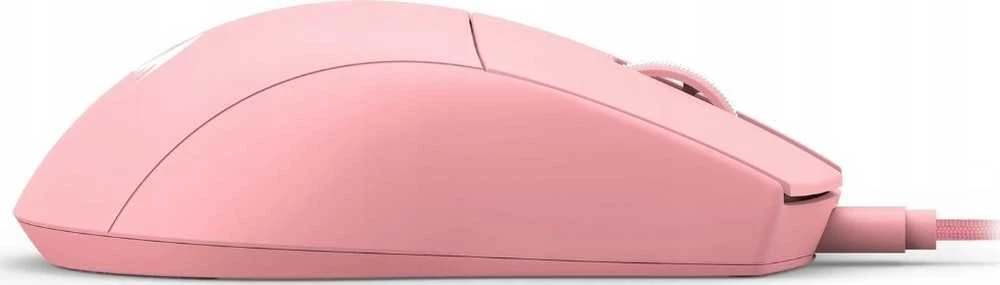 Pelė Myszka žaidimams Redragon M724 su laidu 12400 dpi optinė rožinė