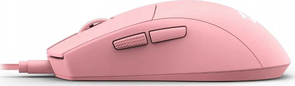 Pelė Myszka žaidimams Redragon M724 su laidu 12400 dpi optinė rožinė