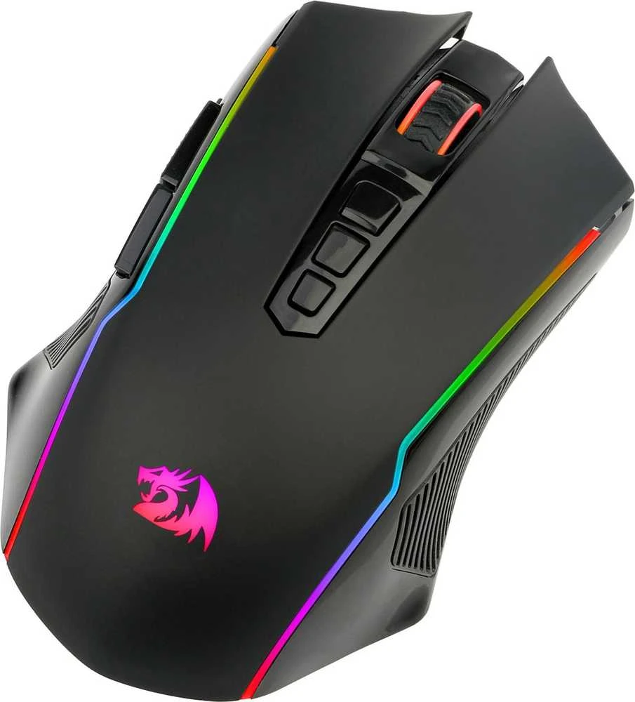 Pelė Myszka žaidimams Redragon M914 belaidė 5000 dpi optinė juoda