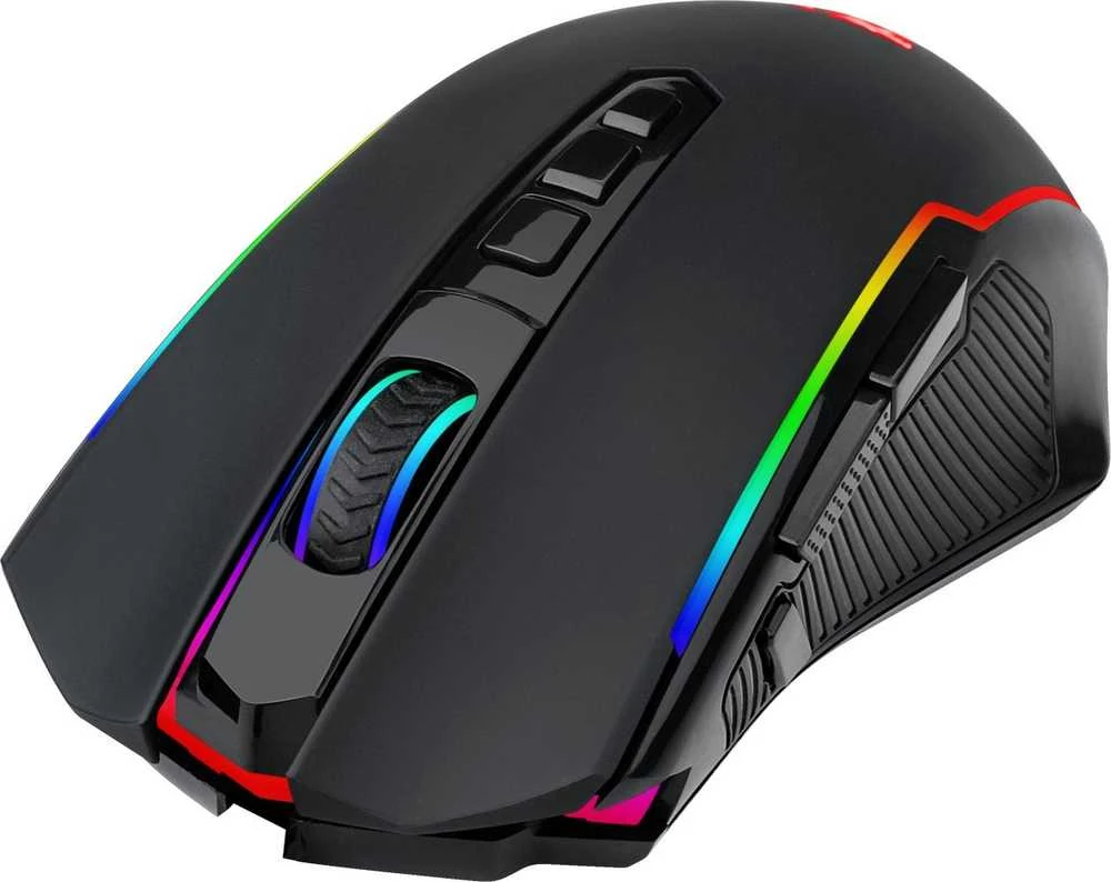 Pelė Myszka žaidimams Redragon M914 belaidė 5000 dpi optinė juoda