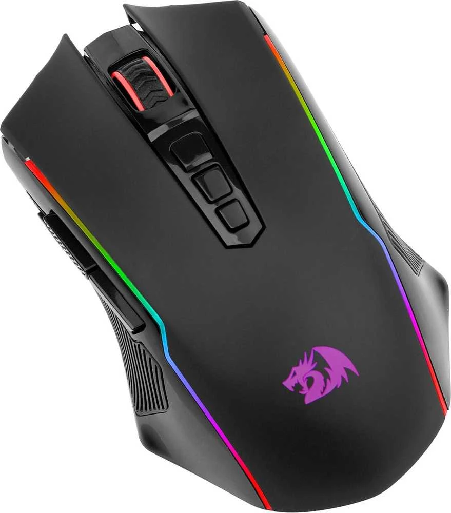 Pelė Myszka žaidimams Redragon M914 belaidė 5000 dpi optinė juoda