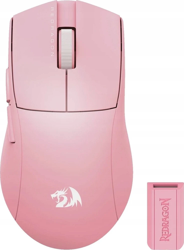 Pelė Myszka žaidimams Redragon M916 belaidė 26000 dpi optinė rožinė