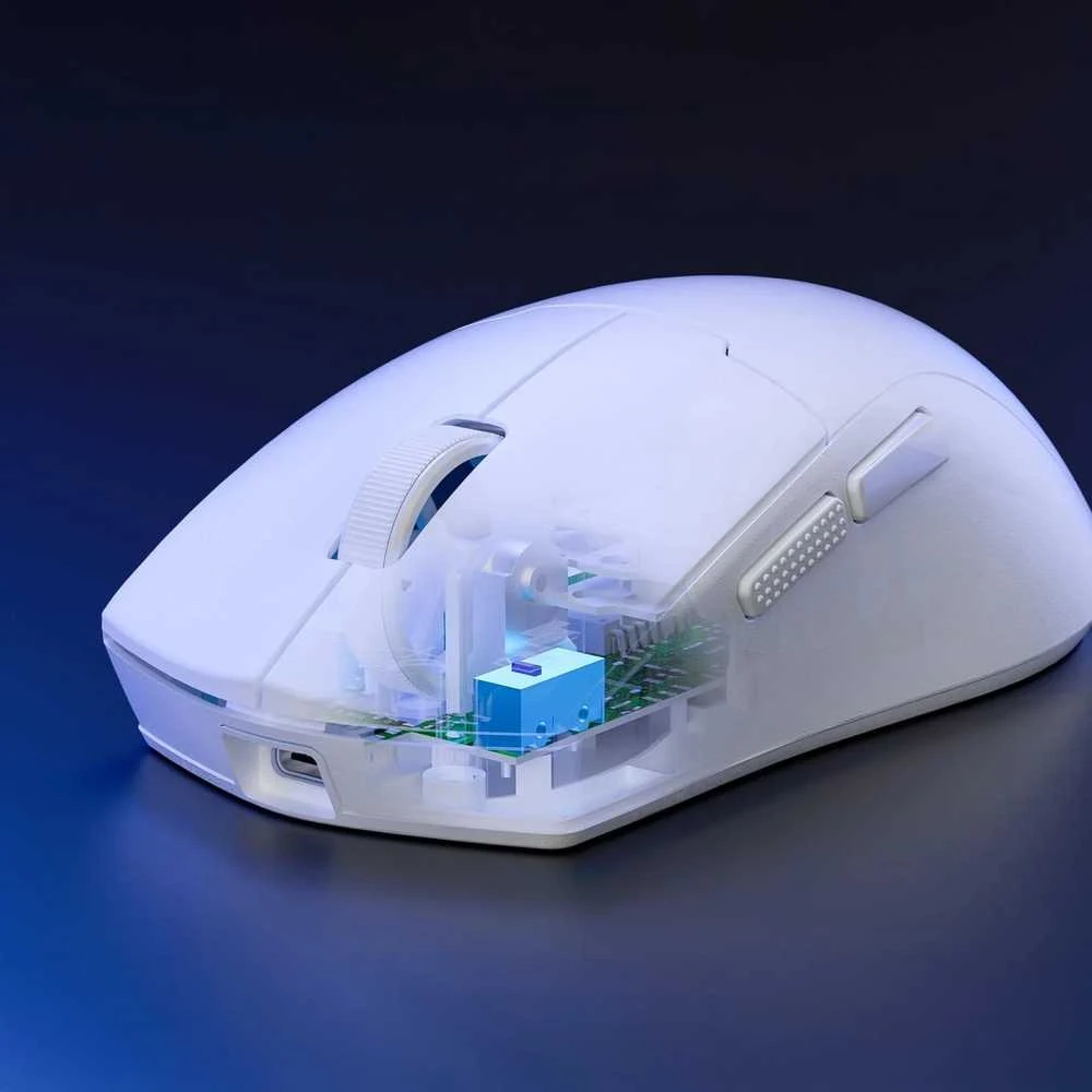 Pelė Myszka žaidimams Redragon M918W - K1NG PRO MAX belaidė 26000 dpi optinė balta