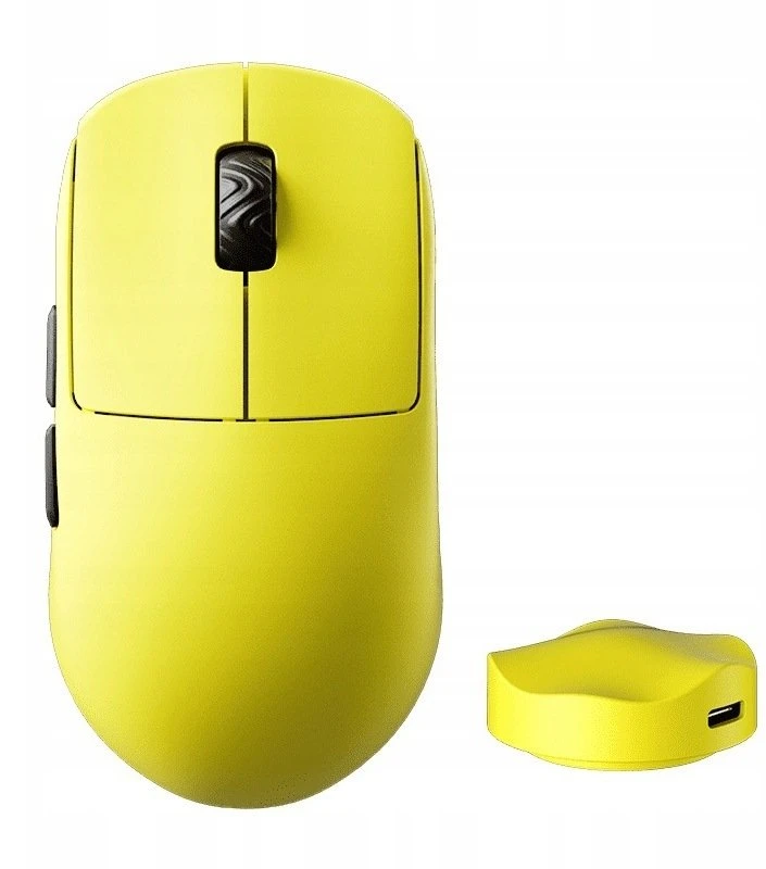 Scyrox V8 Belaidė pelė žaidimams, 8,000 Hz, 8K Dongle – Kailh Optinė, geltona