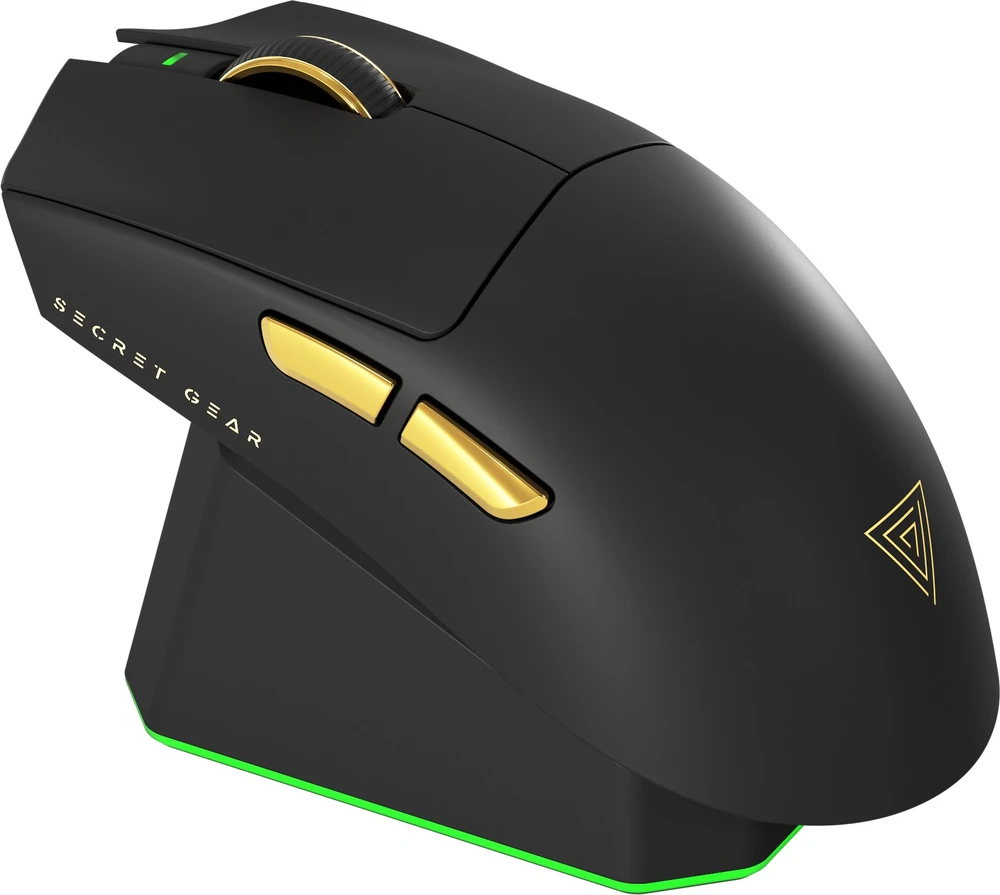 Pelė Myszka žaidimams Secret Gear ZX70 Juodas