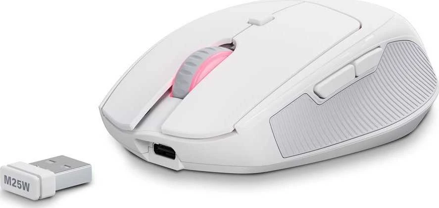 Sharkoon OfficePal M25W, pelė - baltas