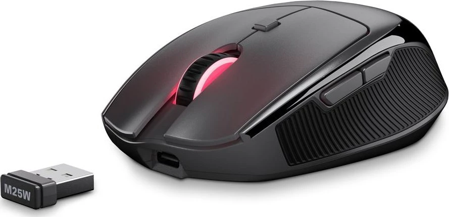 Pelė Sharkoon OfficePal M25W (juodas)