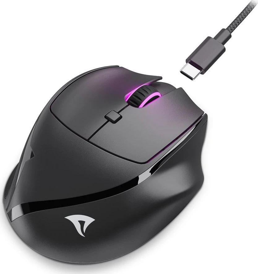 Pelė Sharkoon OfficePal M25W (juodas)