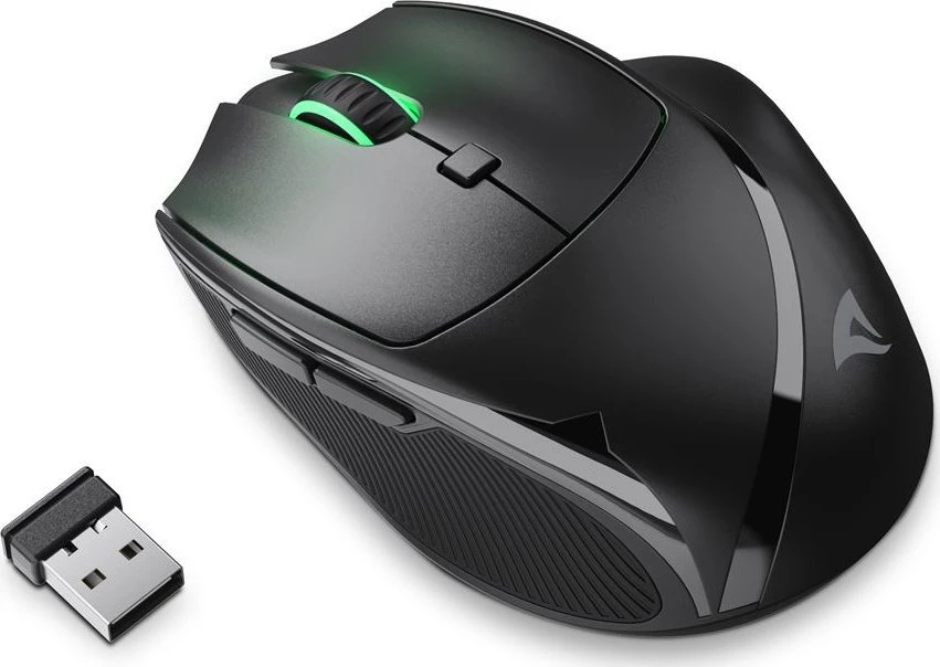 Pelė Sharkoon OfficePal M25W (juodas)