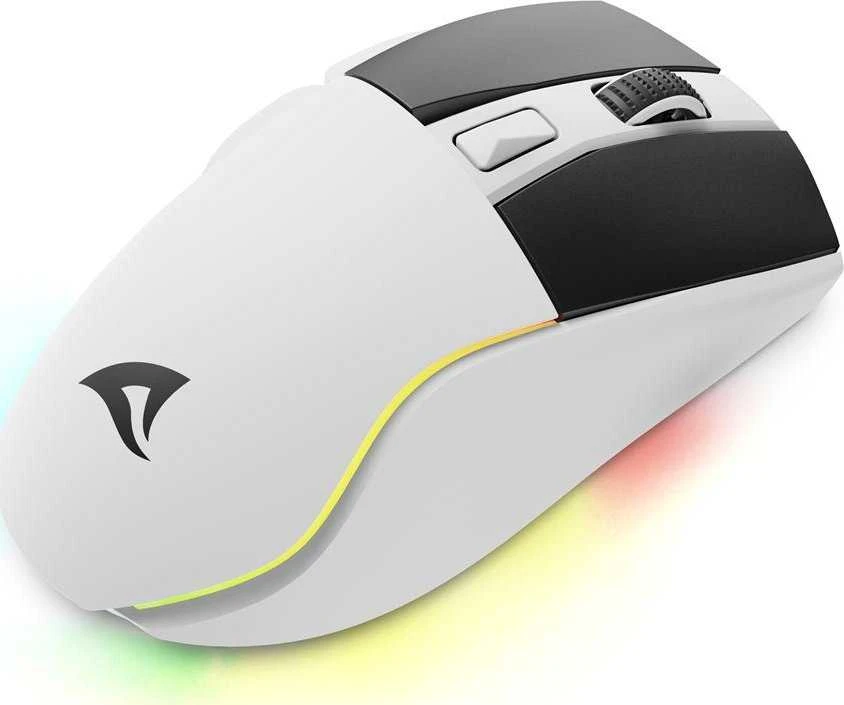 Sharkoon Pelė Shark SGM50W Optisch 6 mygtukai 6.400 DPI wei