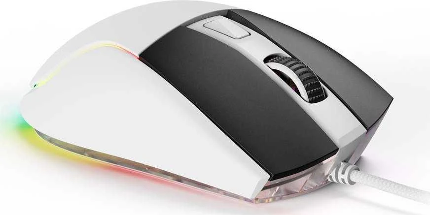 Sharkoon Pelė Shark SGM35 Optisch 6 mygtukai 6.400 DPI wei