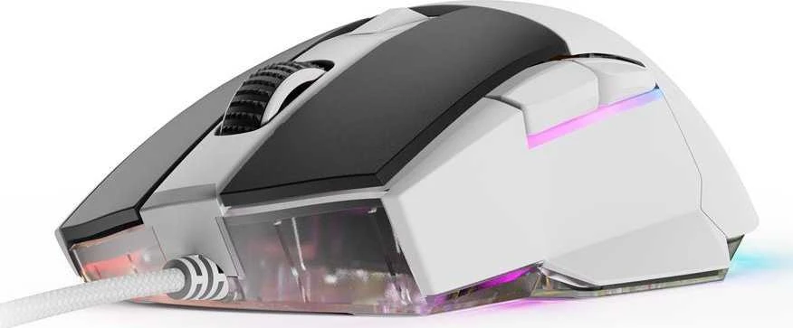 Sharkoon Pelė Shark SGM35 Optisch 6 mygtukai 6.400 DPI wei