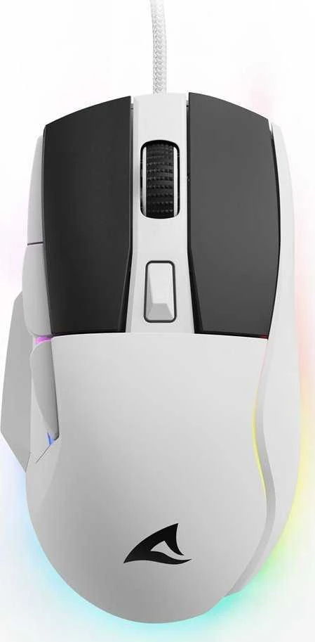 Sharkoon Pelė Shark SGM35 Optisch 6 mygtukai 6.400 DPI wei