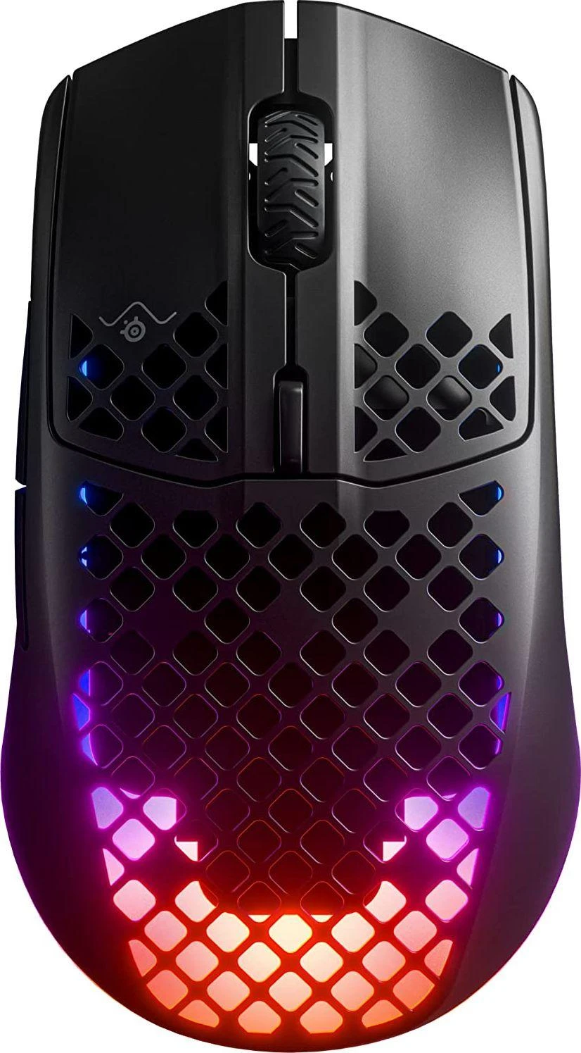 Belaidė Žaidimų pelė SteelSeries Aerox 3 Wireless, Juodos spalvos