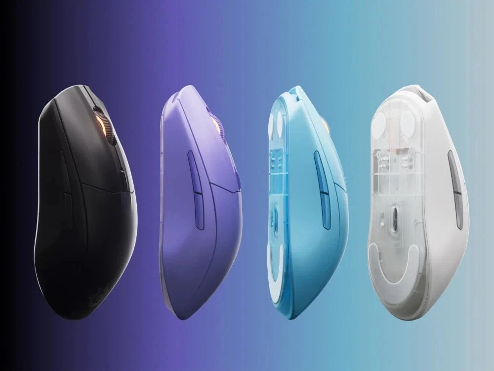 SteelSeries | Pelė žaidimams | Rival 3 Gen 2 | Wireless | 2.4GHz, Bluetooth | Lavender