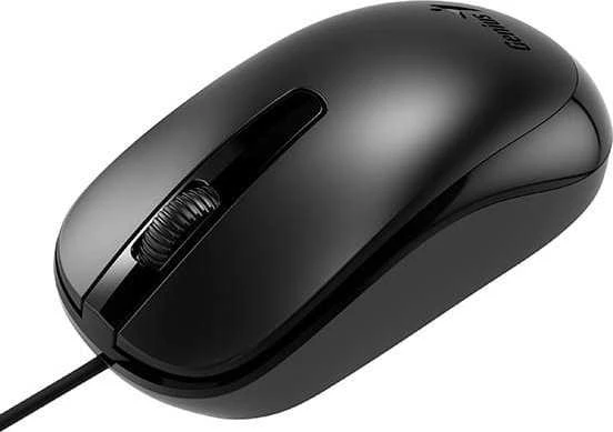 Genius DX-120 Pelė su laidu, juoda, 1200DPI, USB-C