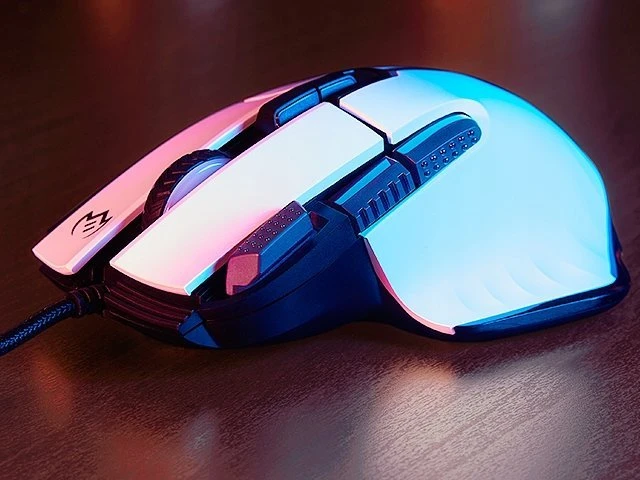 Sven Pelė žaidimams RX G990 (8+1bt. 200 12400 DPI, SW, RGB backlight, gaming gb)