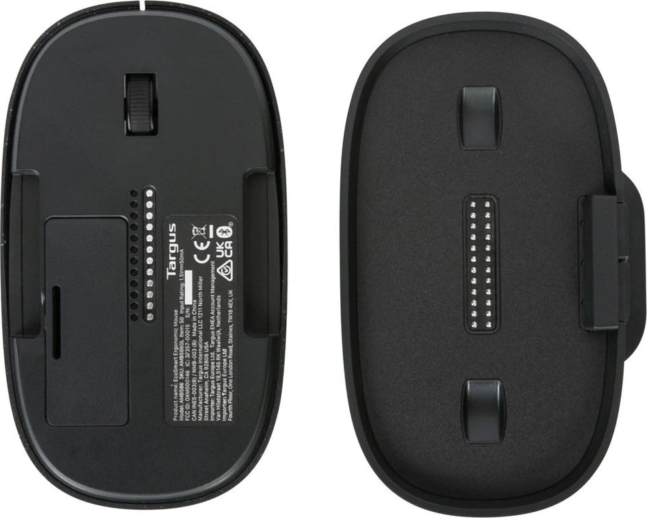 Targus | Pelė | ErgoFlip EcoSmart | Wireless | Bluetooth | Juodas