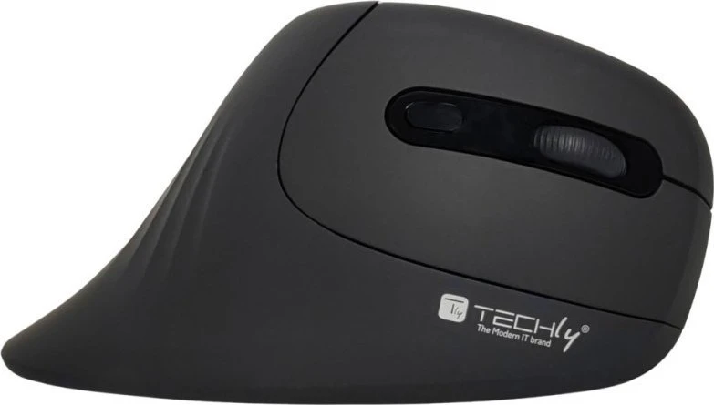 Techly Belaidė pelė 2.4GHz RF USB vertikali 3200dpi optinė