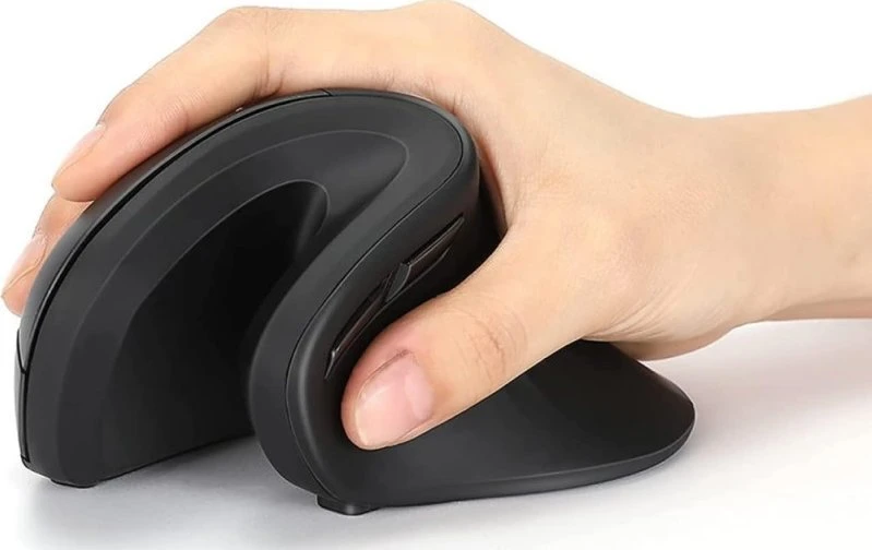 Techly Belaidė pelė 2.4GHz RF USB vertikali 3200dpi optinė