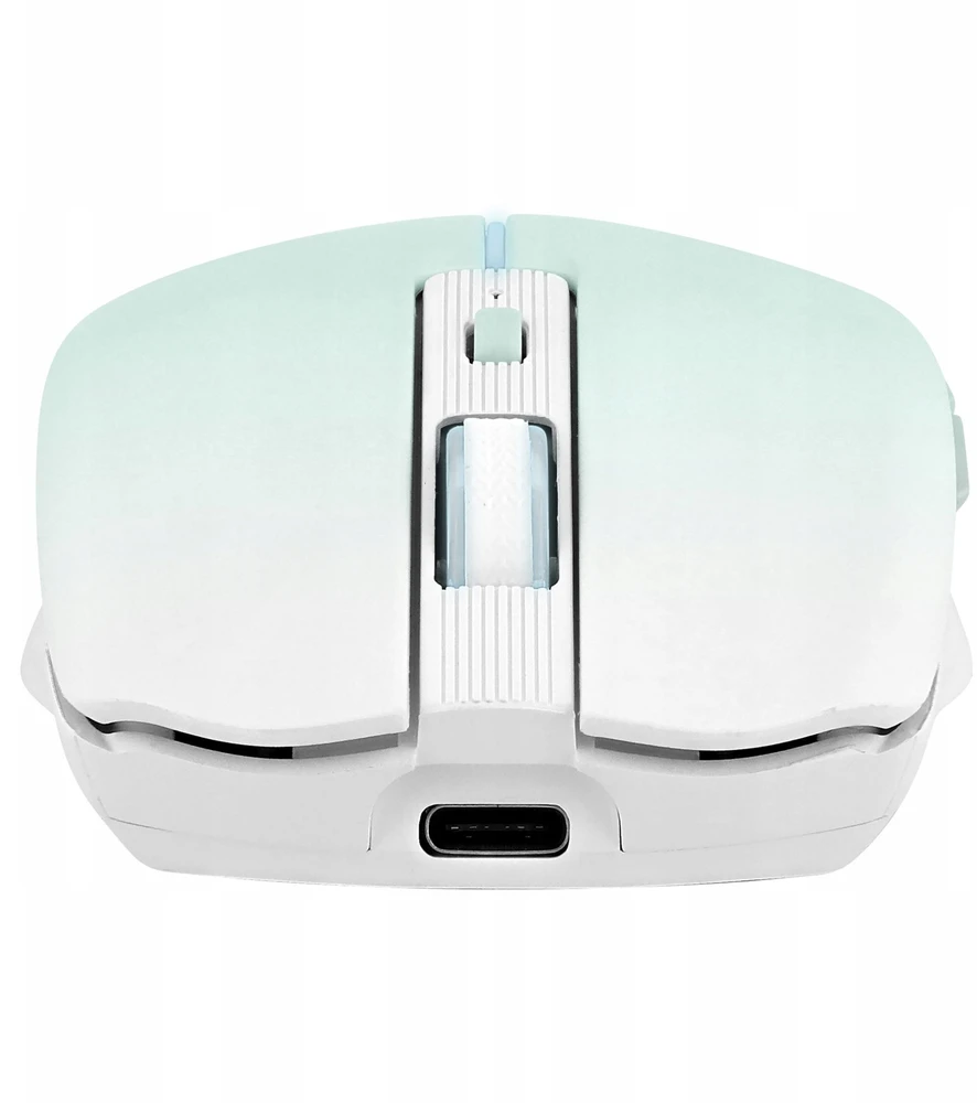 Belaidė „Bluetooth“ pelė, 2,4 GHz, USB-C, 800–1600 DPI, 500 mAh, TNB / MWGradientblack