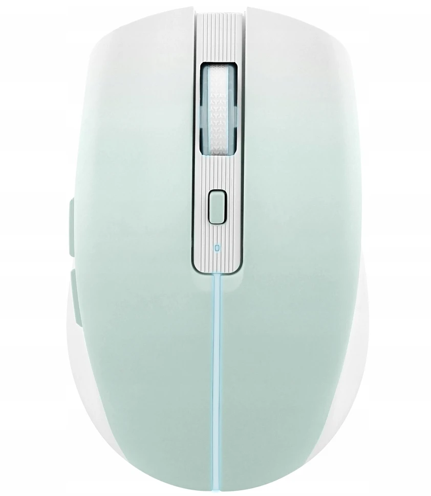 Belaidė „Bluetooth“ pelė, 2,4 GHz, USB-C, 800–1600 DPI, 500 mAh, TNB / MWGradientblack