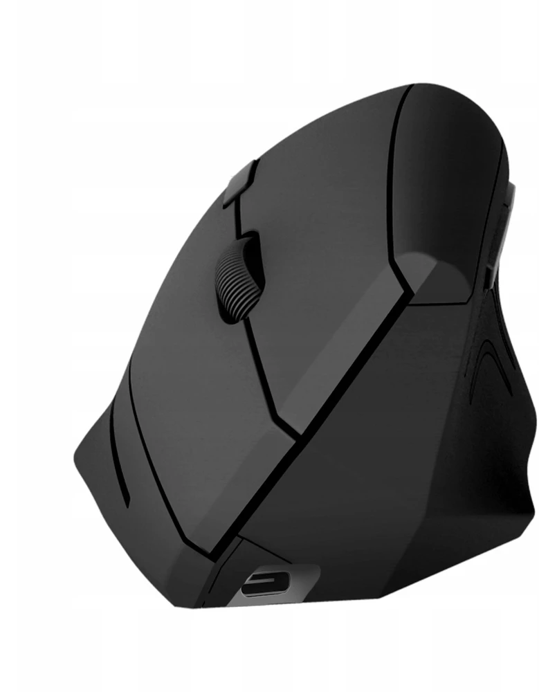 TnB pelė T"nb vertikali belaidė ergonomiška „Bluetooth“ ir USB-A įkraunama / ergo / Mwergovbtr juoda (SB11812)