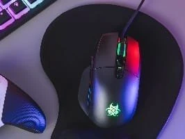 Pelė Myszka žaidimams Tracer GameZone ODIN su laidu 12000 dpi optinė juoda