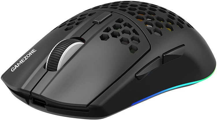 Pelė TRACER GAMEZONE INTENSE RGB korio formos RF pelė (2.4G+BT)