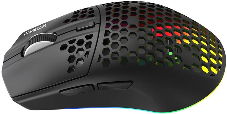 Pelė TRACER GAMEZONE INTENSE RGB korio formos RF pelė (2.4G+BT)
