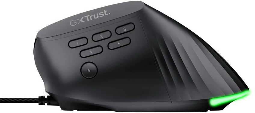 Trust GXT 145 Rexxa pelė Gaming dešinei rankai USB Type-A 12800 DPI