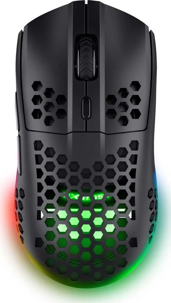 Belaidė žaidimų pelė Trust GXT 929 HELOX, juoda