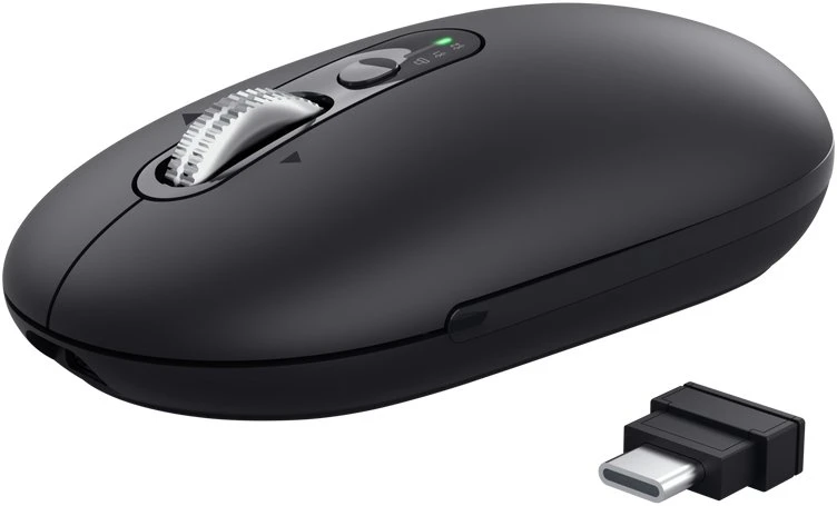 „Trust Seron Slim“ daugiafunkcinė ausinė „Office“ – dvirankiams, RF belaidis + „Bluetooth“ optinis, 3200 DPI