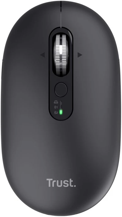 „Trust Seron Slim“ daugiafunkcinė ausinė „Office“ – dvirankiams, RF belaidis + „Bluetooth“ optinis, 3200 DPI