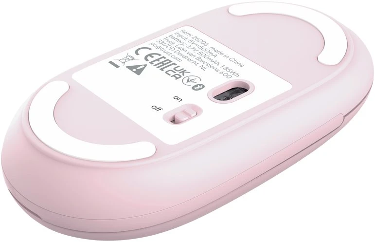Pelė Trust Seron Hyperscroll Slim rožinė (26206)