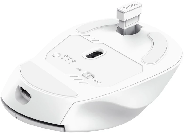 Trust NIVEN COMFORT MULTI - belaidė Pelė WHT