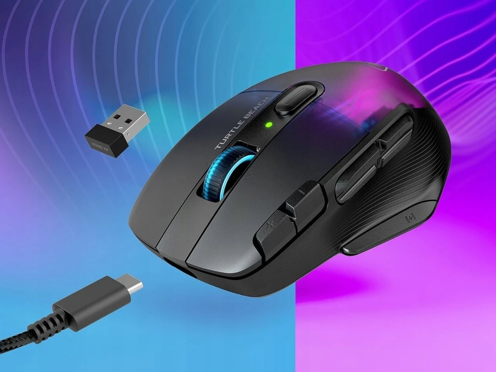 Turtle Beach Kone XP Air Belaidė RGB Žaidimų Pelė| Juoda