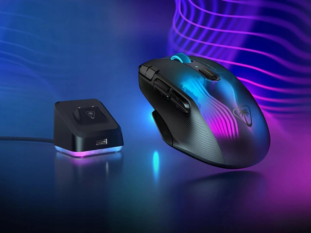 Turtle Beach Kone XP Air Belaidė RGB Žaidimų Pelė| Juoda