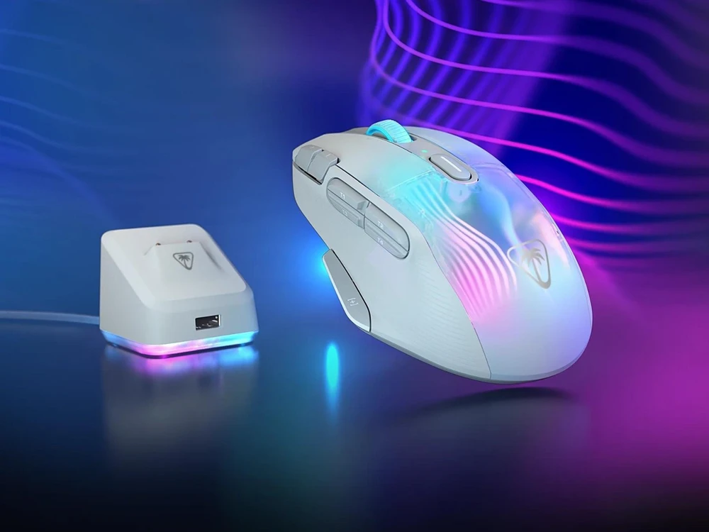 Turtle Beach Kone XP Air Belaidė RGB Žaidimų Pelė| Balta