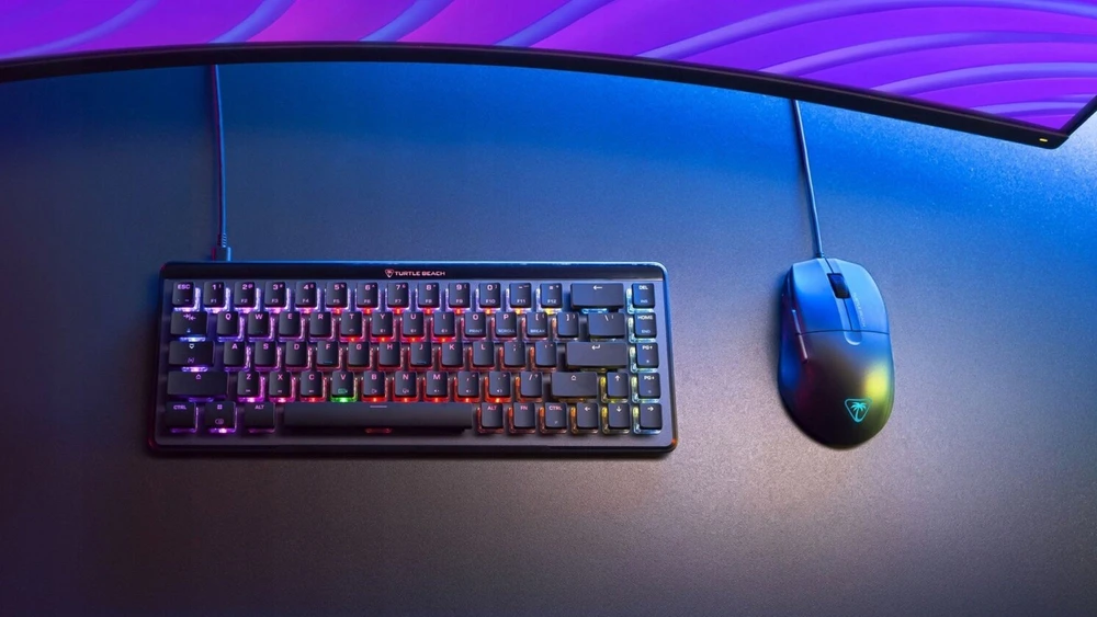 Turtle Beach Pure SEL RGB juoda pelė su laidu | 8000 DPI