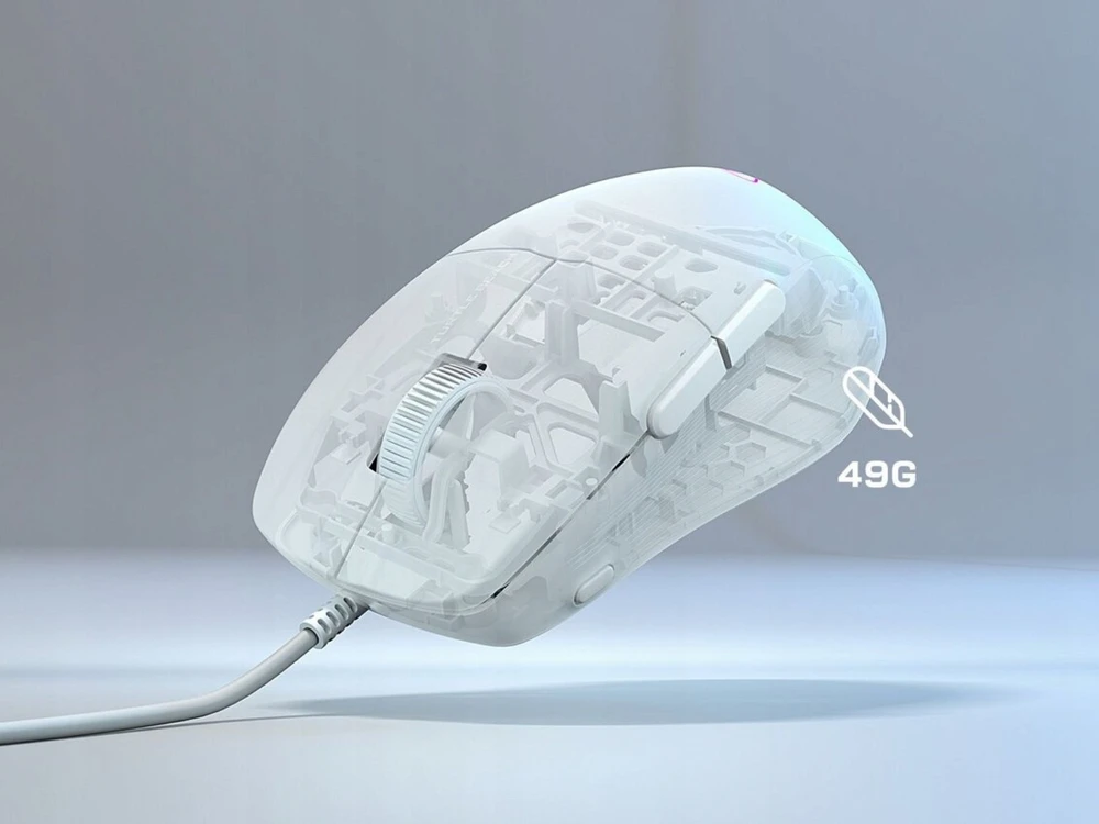 Turtle Beach Pure SEL RGB juoda pelė su laidu | 8000 DPI