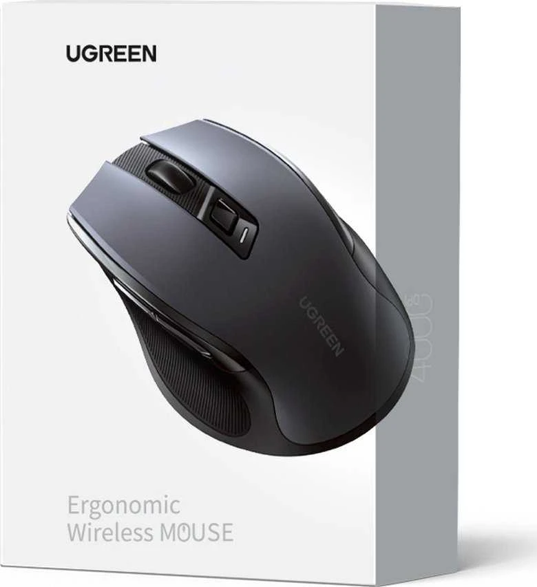 Belaidė pelė UGREEN 2.4 GHz (juoda)