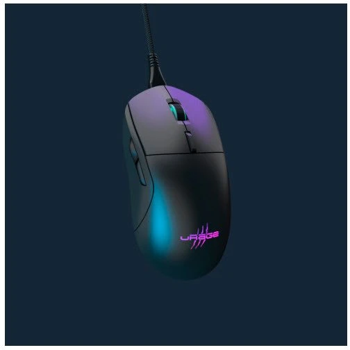 uRAGE pelė žaidimams Reaper 250 su laidu 6200 dpi optinė juoda (002178360000)