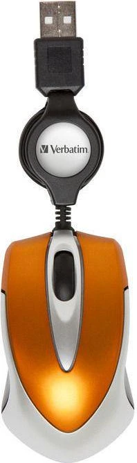 Verbatim Go Mini kompiuterinė pelė USB A tipo Optinis 1000 DPI