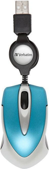 Verbatim Go Mini kompiuterinė pelė USB A tipo Optinis 1000 DPI Abiems rankoms